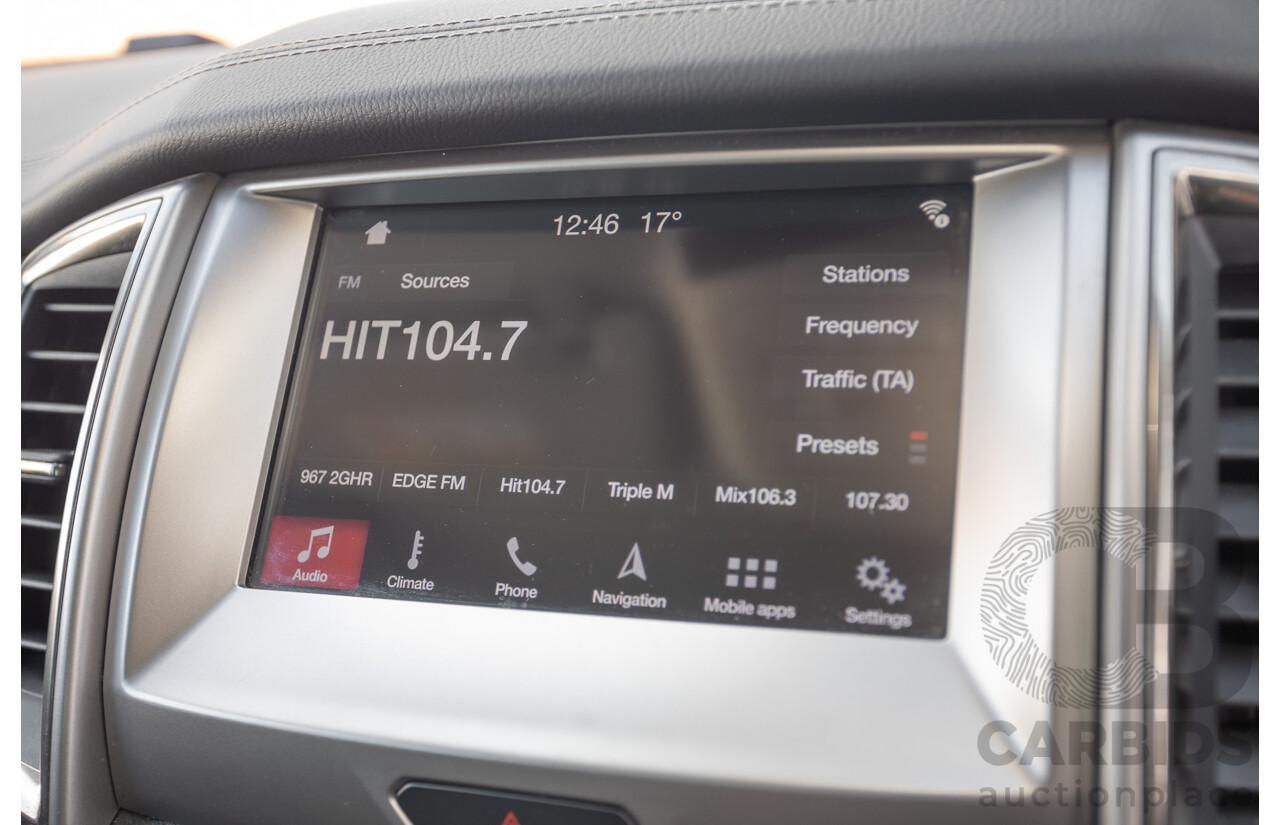 5/2019 Ford Everest Trend (4x4) UA II MY19 4D Wagon Cool White Turbo Diesel 3.2L