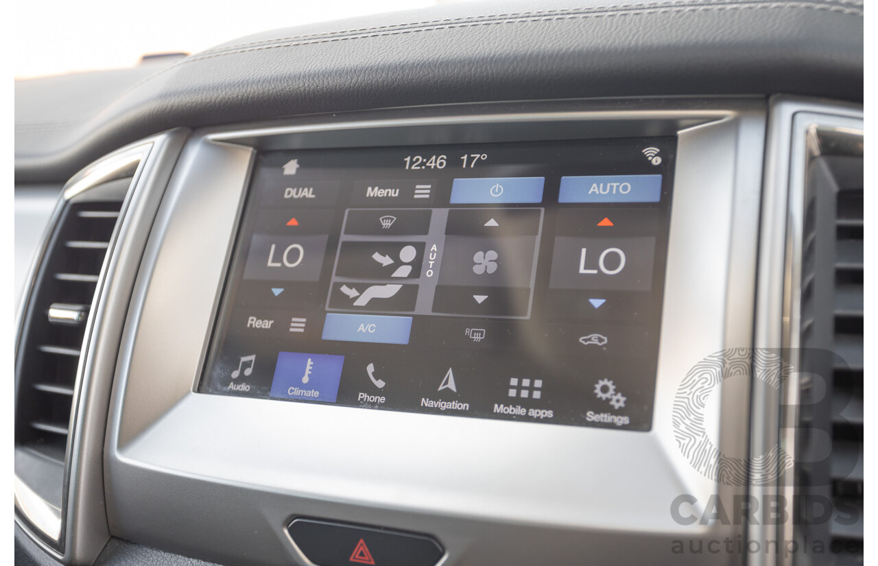 5/2019 Ford Everest Trend (4x4) UA II MY19 4D Wagon Cool White Turbo Diesel 3.2L