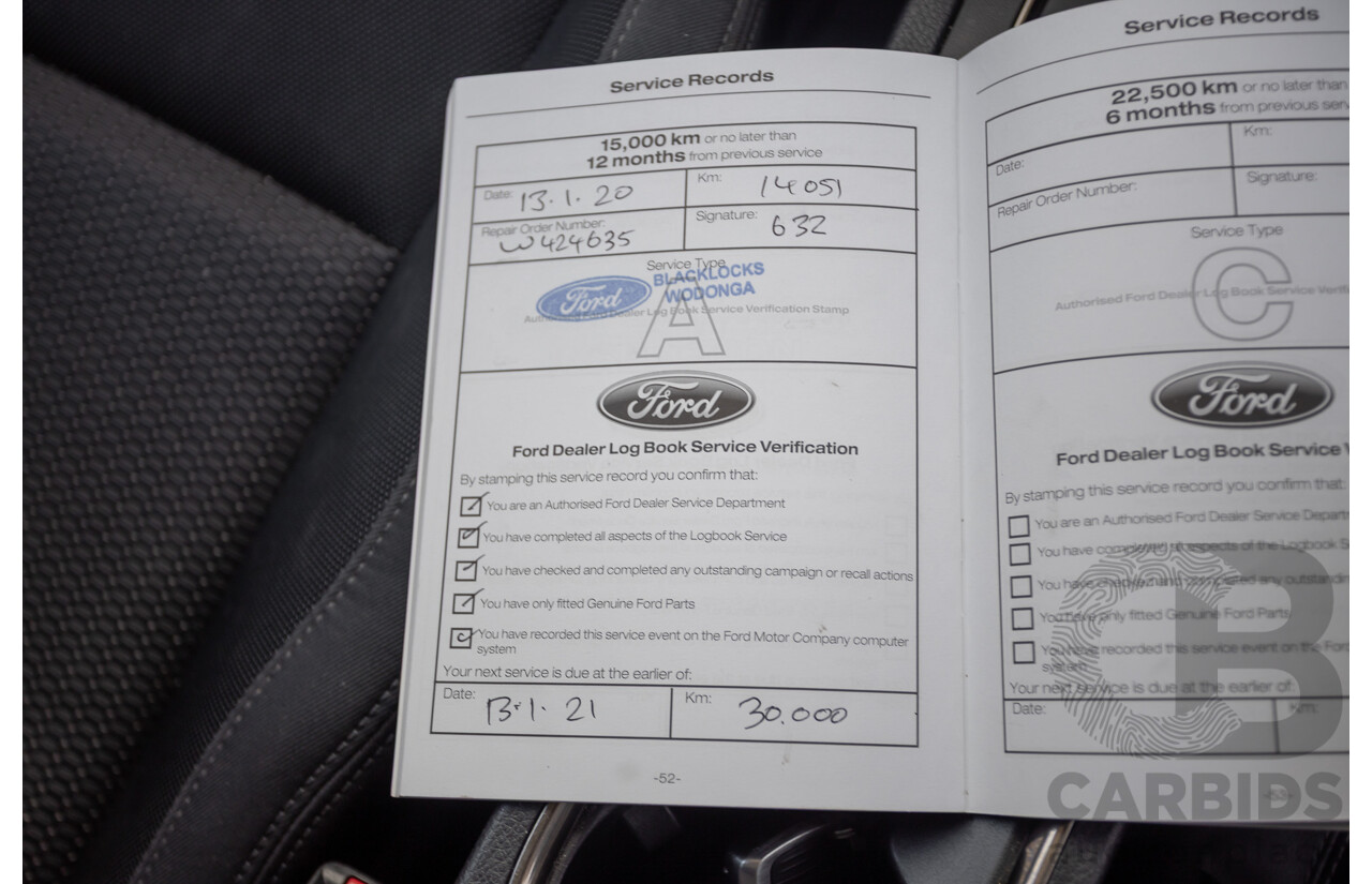 5/2019 Ford Everest Trend (4x4) UA II MY19 4D Wagon Cool White Turbo Diesel 3.2L