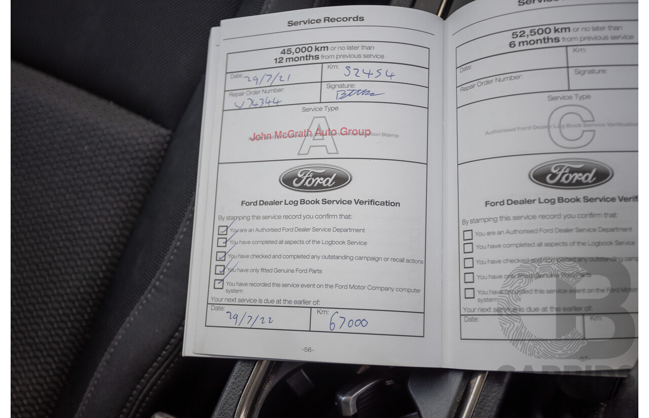 5/2019 Ford Everest Trend (4x4) UA II MY19 4D Wagon Cool White Turbo Diesel 3.2L