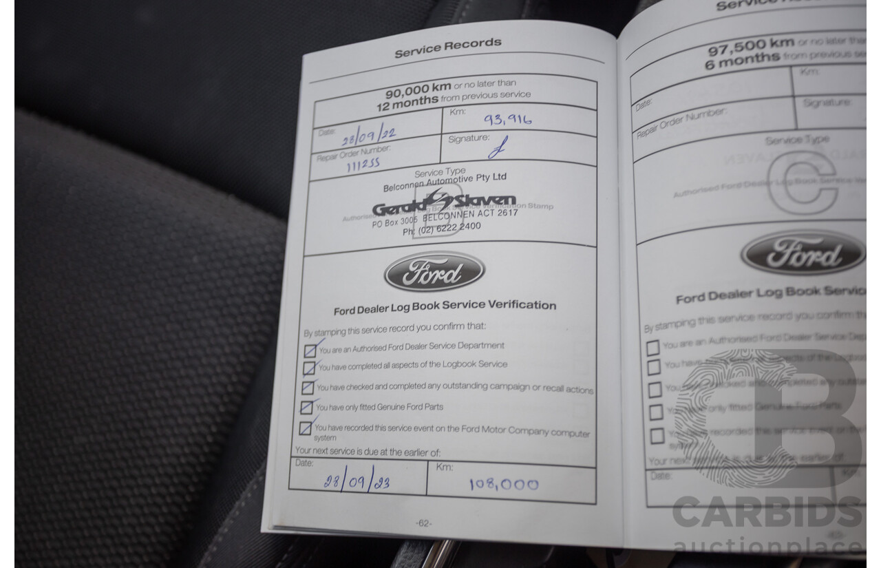 5/2019 Ford Everest Trend (4x4) UA II MY19 4D Wagon Cool White Turbo Diesel 3.2L