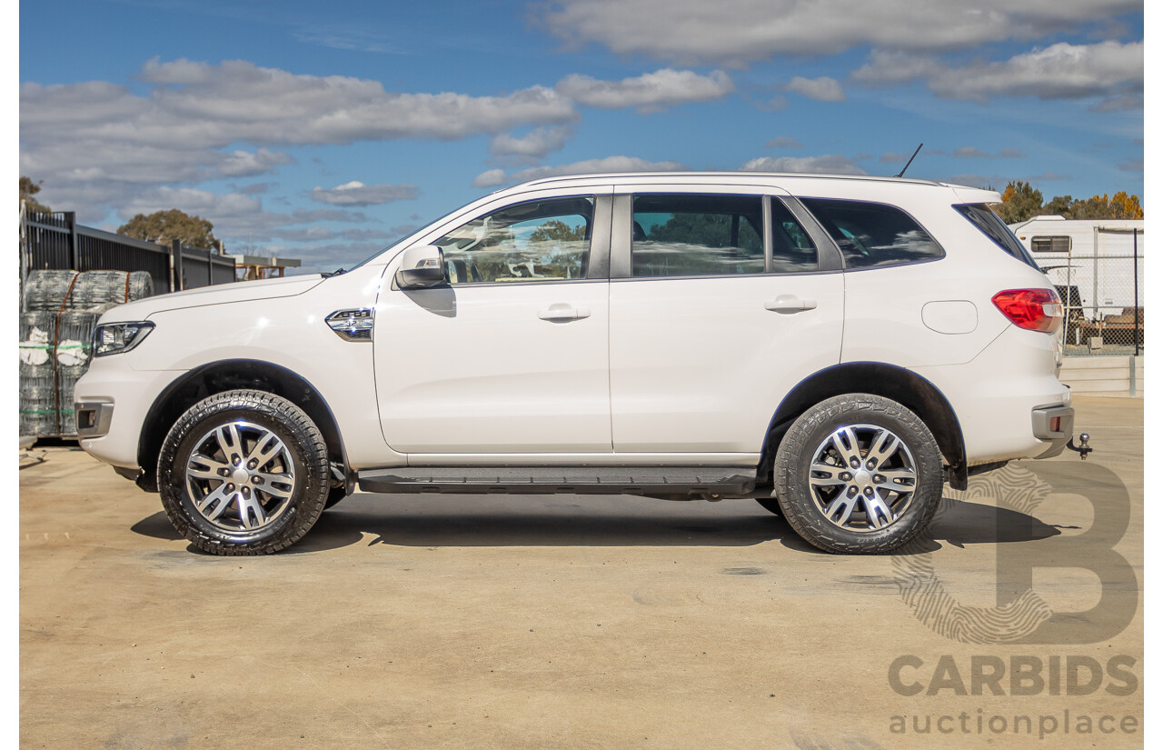 5/2019 Ford Everest Trend (4x4) UA II MY19 4D Wagon Cool White Turbo Diesel 3.2L