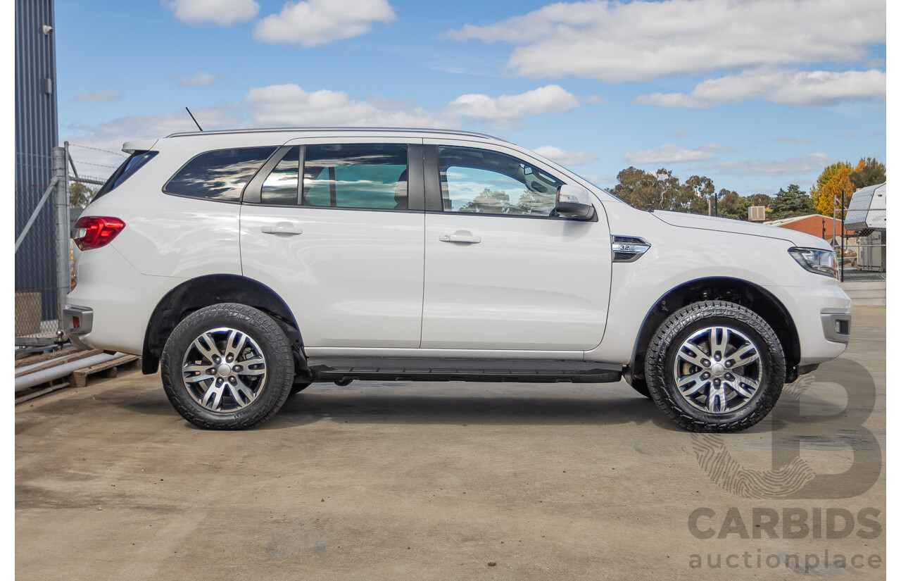 5/2019 Ford Everest Trend (4x4) UA II MY19 4D Wagon Cool White Turbo Diesel 3.2L