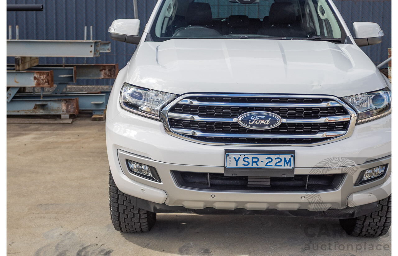 5/2019 Ford Everest Trend (4x4) UA II MY19 4D Wagon Cool White Turbo Diesel 3.2L