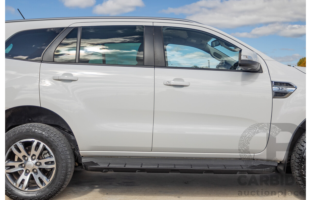 5/2019 Ford Everest Trend (4x4) UA II MY19 4D Wagon Cool White Turbo Diesel 3.2L