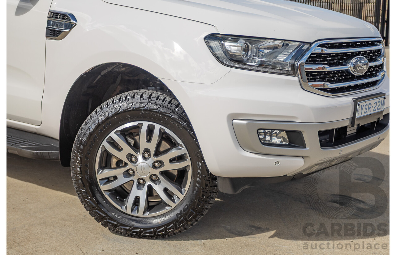 5/2019 Ford Everest Trend (4x4) UA II MY19 4D Wagon Cool White Turbo Diesel 3.2L