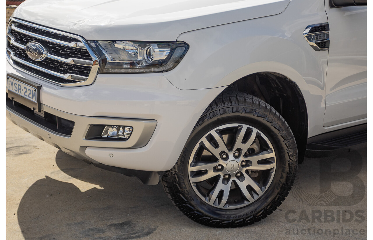 5/2019 Ford Everest Trend (4x4) UA II MY19 4D Wagon Cool White Turbo Diesel 3.2L
