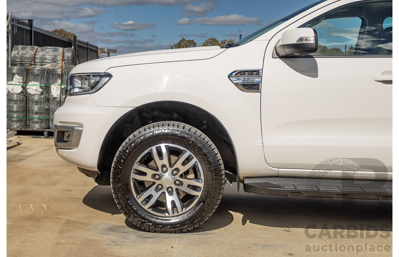 5/2019 Ford Everest Trend (4x4) UA II MY19 4D Wagon Cool White Turbo Diesel 3.2L