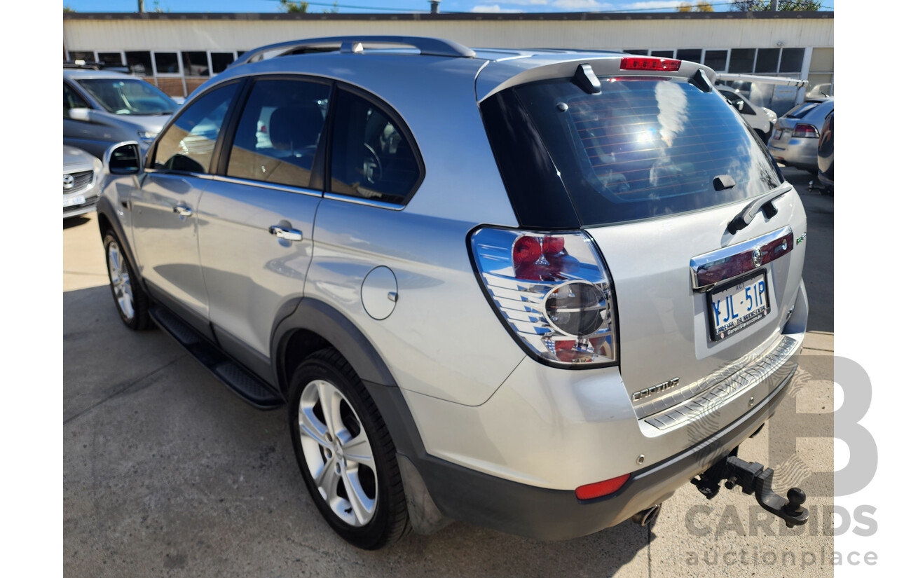 3/2013 Holden Captiva 7 LX (4x4) CG MY12 4d Wagon Silver 2.2L