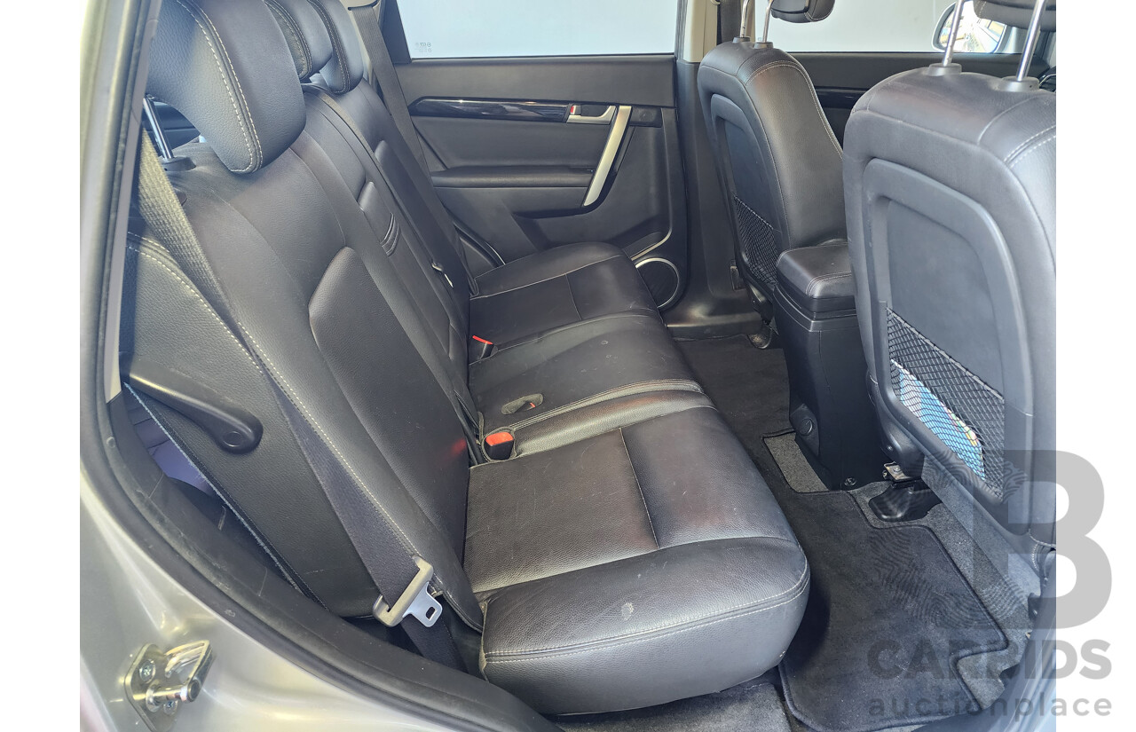 3/2013 Holden Captiva 7 LX (4x4) CG MY12 4d Wagon Silver 2.2L