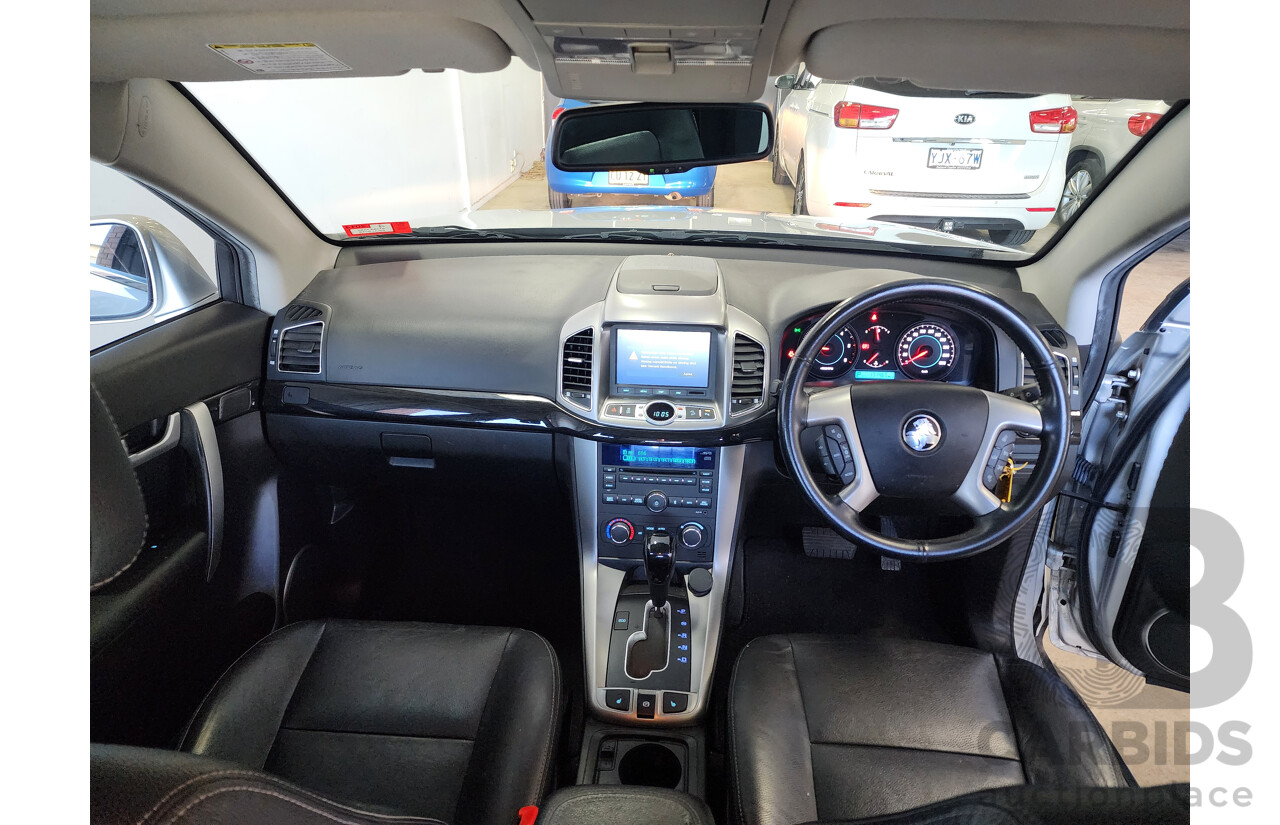 3/2013 Holden Captiva 7 LX (4x4) CG MY12 4d Wagon Silver 2.2L