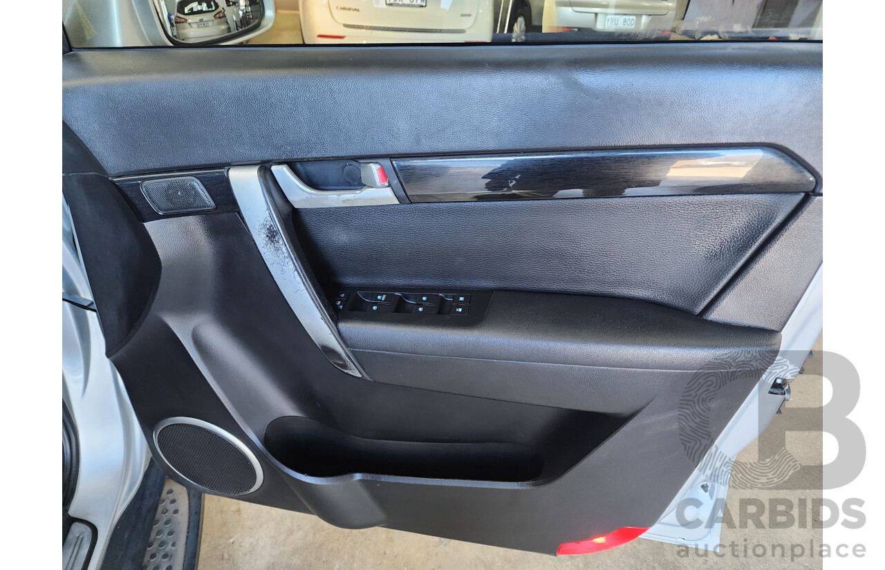 3/2013 Holden Captiva 7 LX (4x4) CG MY12 4d Wagon Silver 2.2L