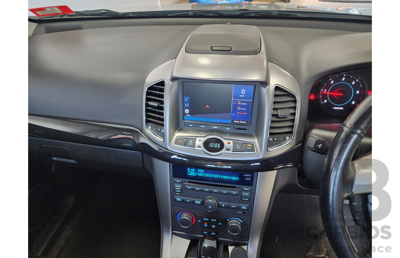 3/2013 Holden Captiva 7 LX (4x4) CG MY12 4d Wagon Silver 2.2L