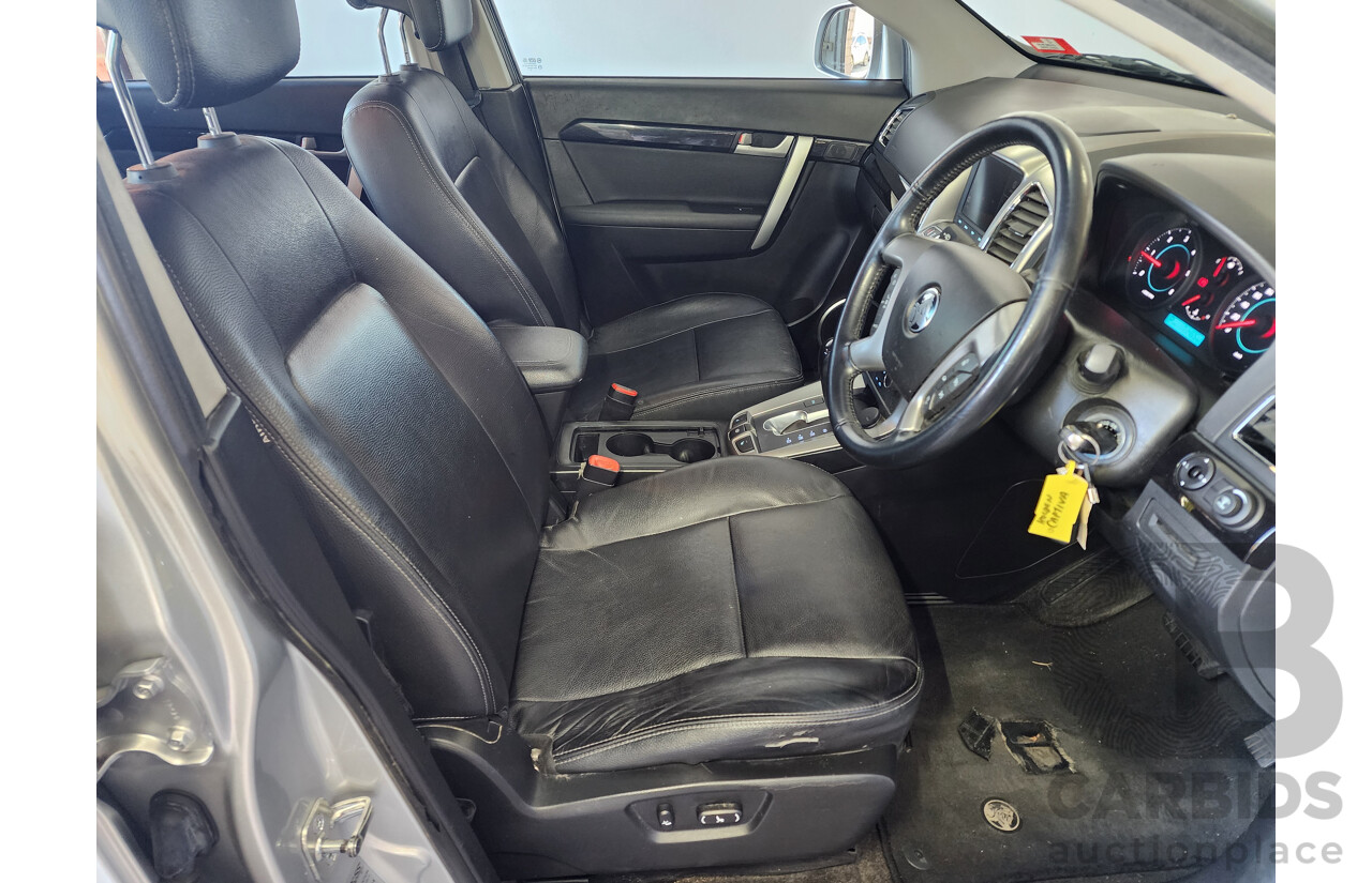 3/2013 Holden Captiva 7 LX (4x4) CG MY12 4d Wagon Silver 2.2L