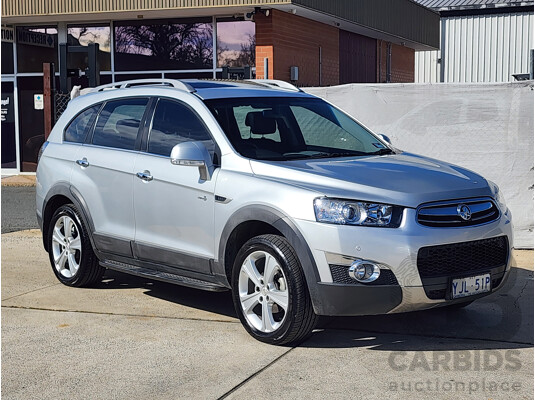 3/2013 Holden Captiva 7 LX (4x4) CG MY12 4d Wagon Silver 2.2L