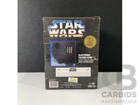 Star Wars C-3PO and R2-D2 Electronic Talking Bank in Original Packaging