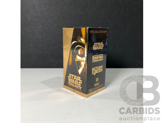 Star Wars Trilogy Special Edition 1997 VHS Box Set in Original Packaging