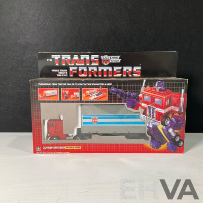 Transformers Optimus Prime Generation One in Original Box