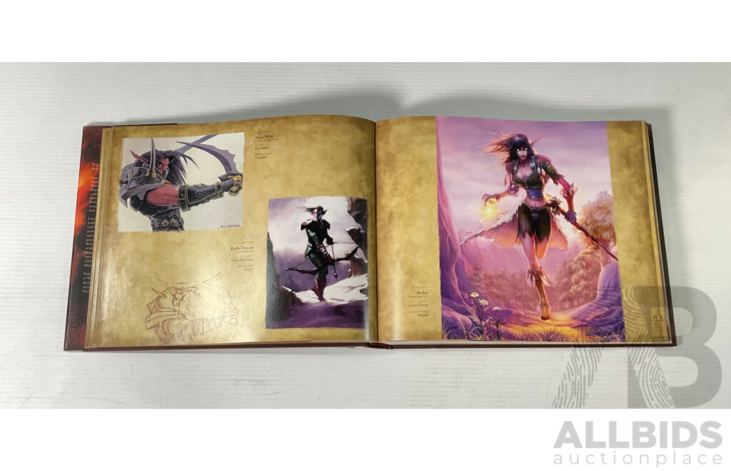 World of Warcraft the Art of the Trading Card Game Book