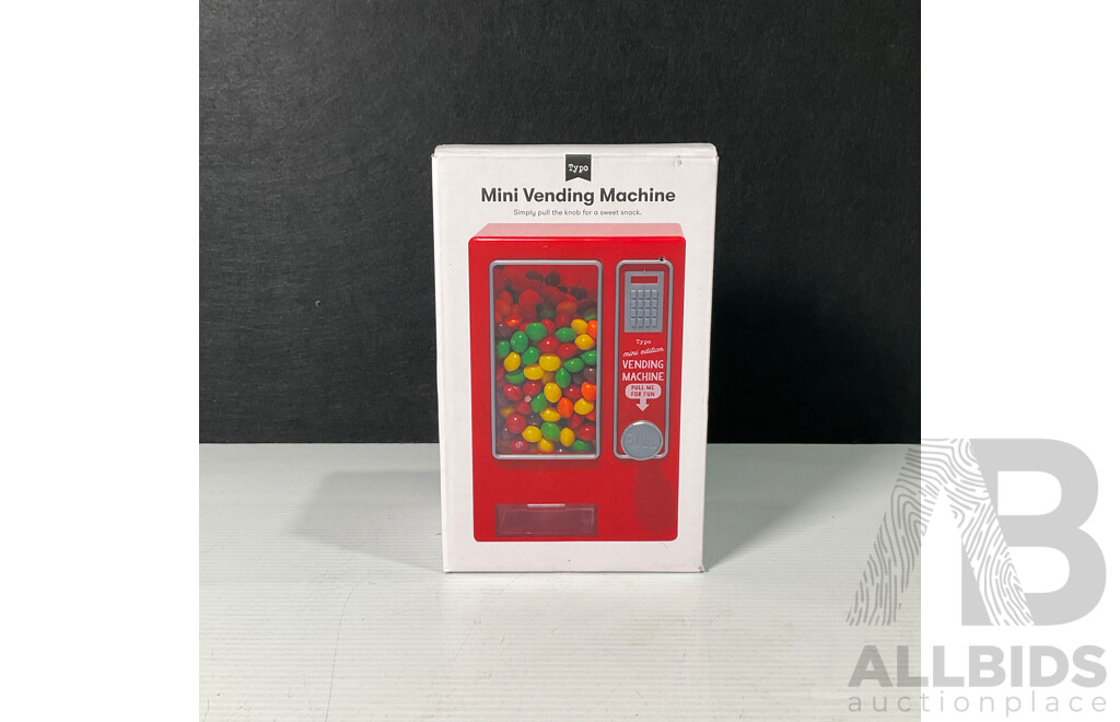 Typo Mini Vending Machine