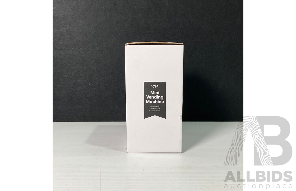 Typo Mini Vending Machine