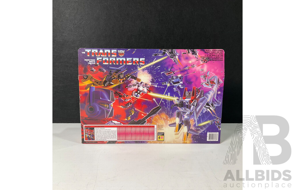Transformers Optimus Prime Generation One in Original Box