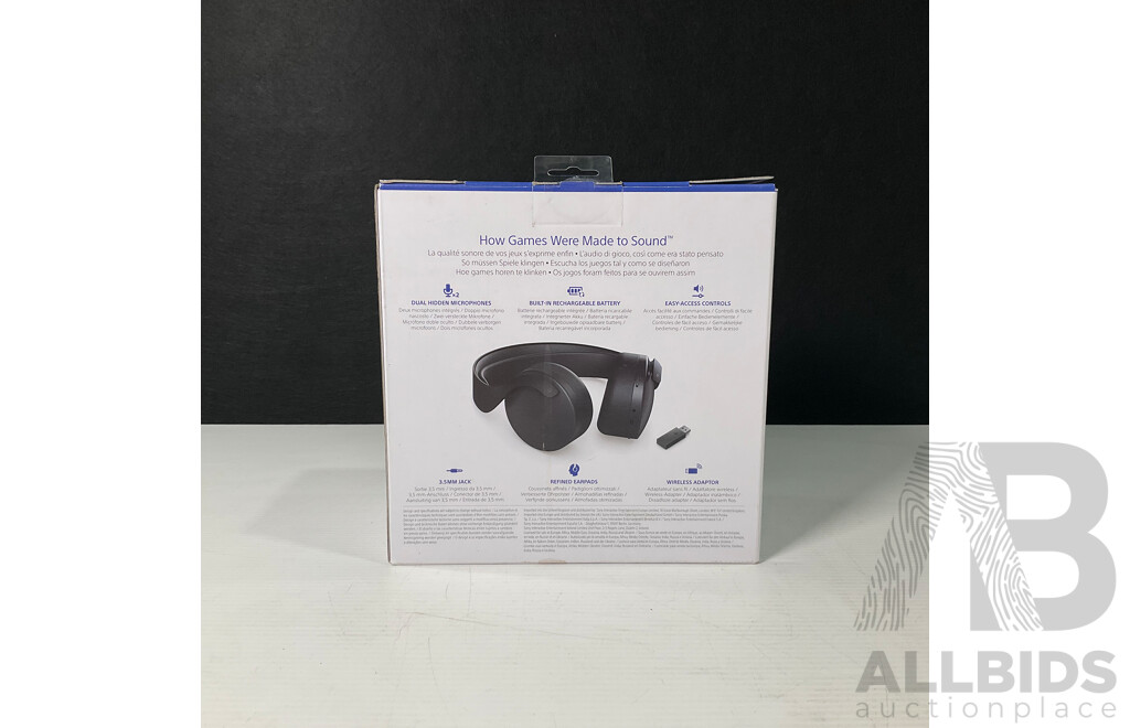 Boxed PlayStation Pulse 3D Wireless Headset