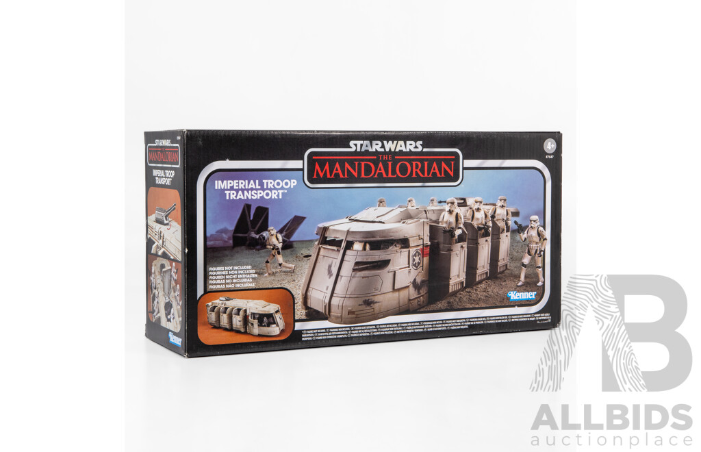 Boxed Star Wars Vintage Collection 'The Mandalorian'  by Kenner Toys for Disney