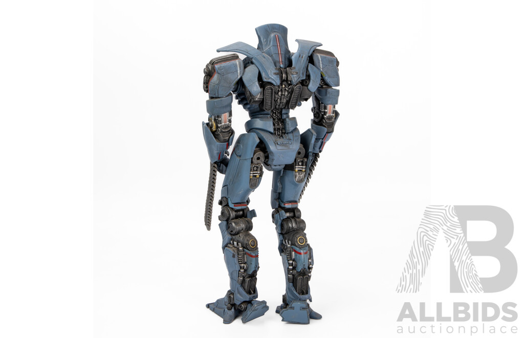 Boxed Pacific Rim Jaeger Gypsy Danger Figure by Reel Toys for Warner Brothers