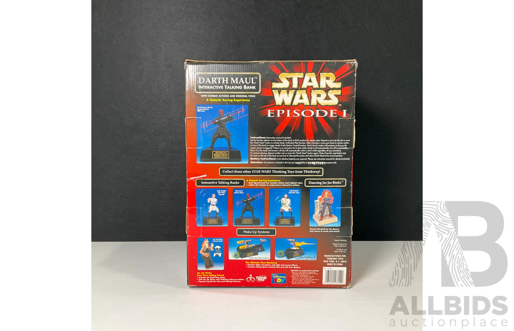 Star Wars Darth Maul Figure in Original Packaging