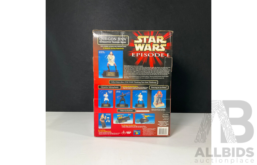 Star Wars Qui-Gon Jinn Figure in Original Packaging