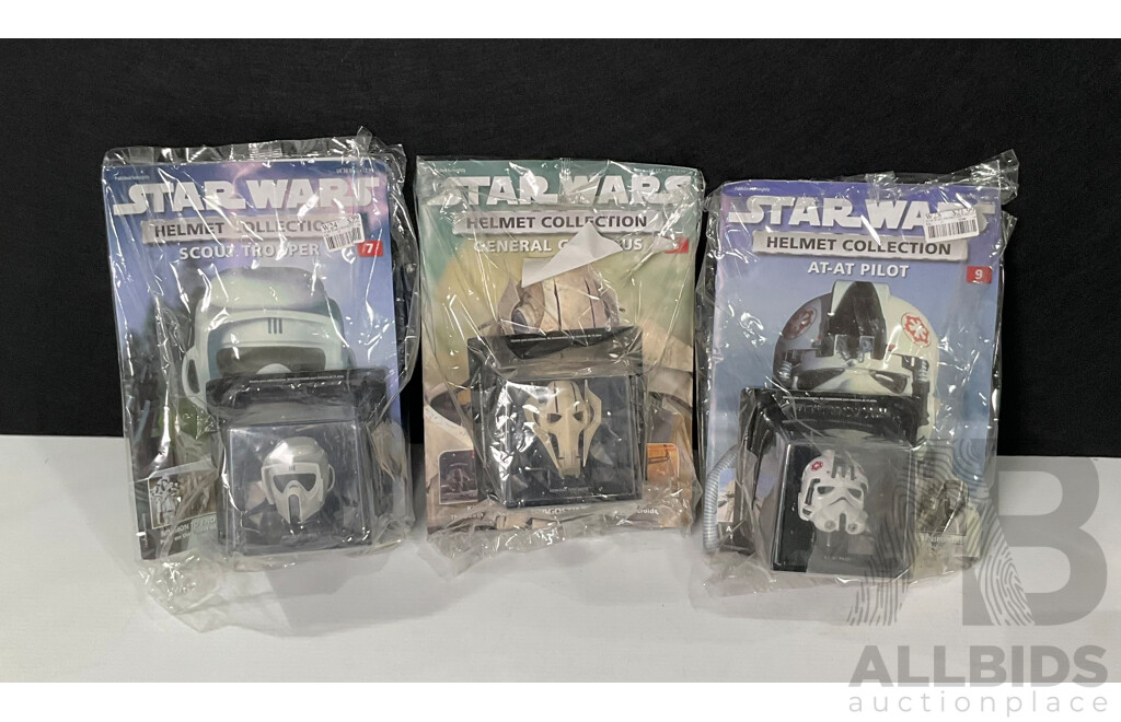 Boxed Collection of Ten Star Wars Miniature Diecast Models