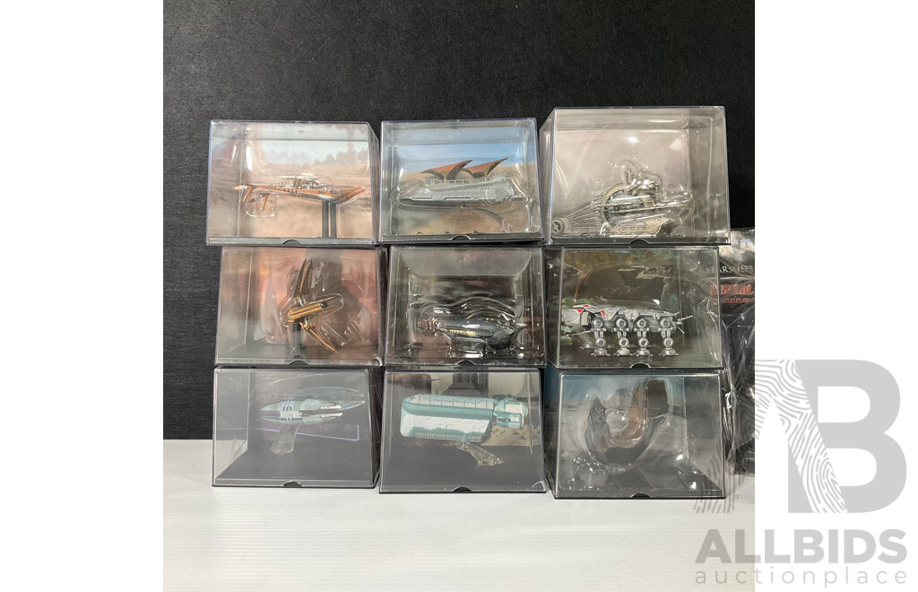 Collection of Ten Star Wars Miniature Diecast Models