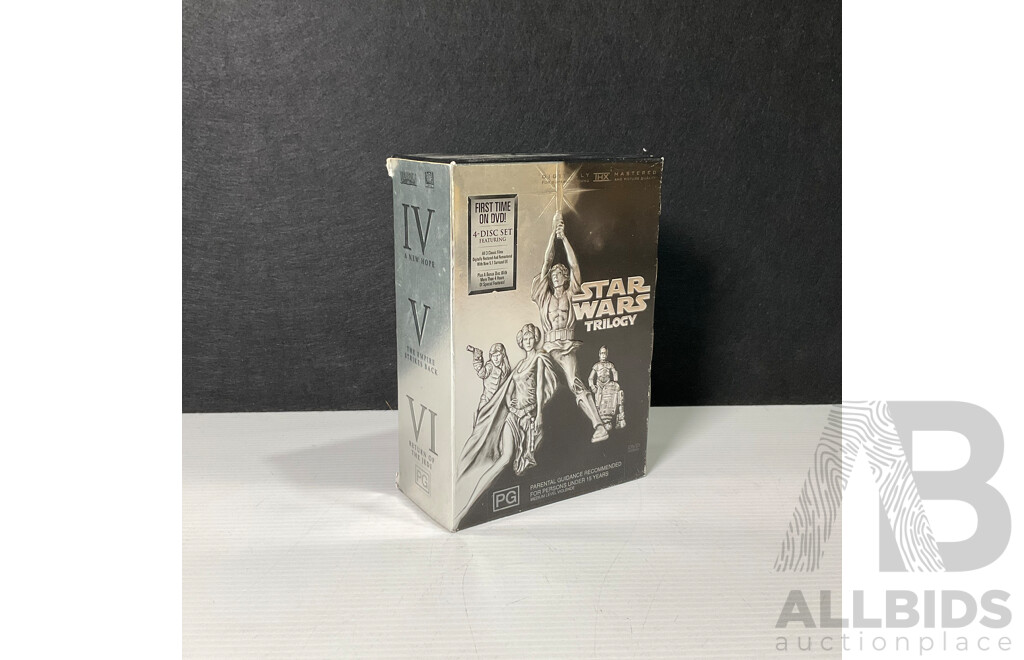 Star Wars Trilogy DVD Set in Original Packaging
