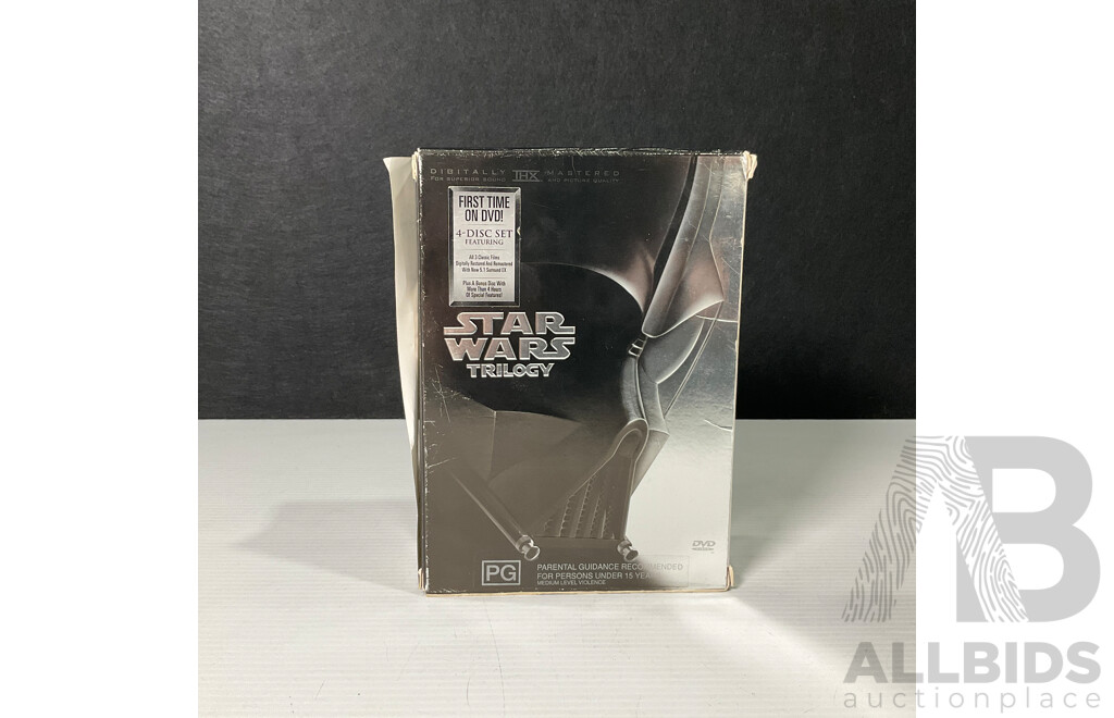 Star Wars Trilogy DVD Set in Original Packaging