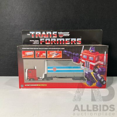 Transformers Optimus Prime Generation One in Original Box