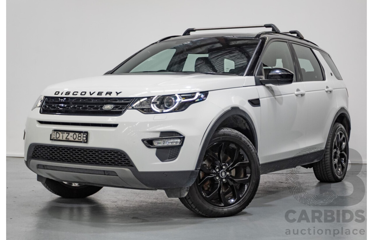 1/2018 Land Rover Discovery Sport TD4 (132kW) HSE 7 Seater (AWD) L550 MY18 4D Wagon Polaris White Turbo Diesel 2.0L