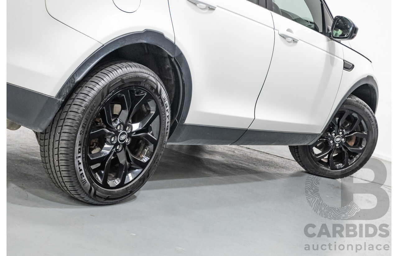 1/2018 Land Rover Discovery Sport TD4 (132kW) HSE 7 Seater (AWD) L550 MY18 4D Wagon Polaris White Turbo Diesel 2.0L