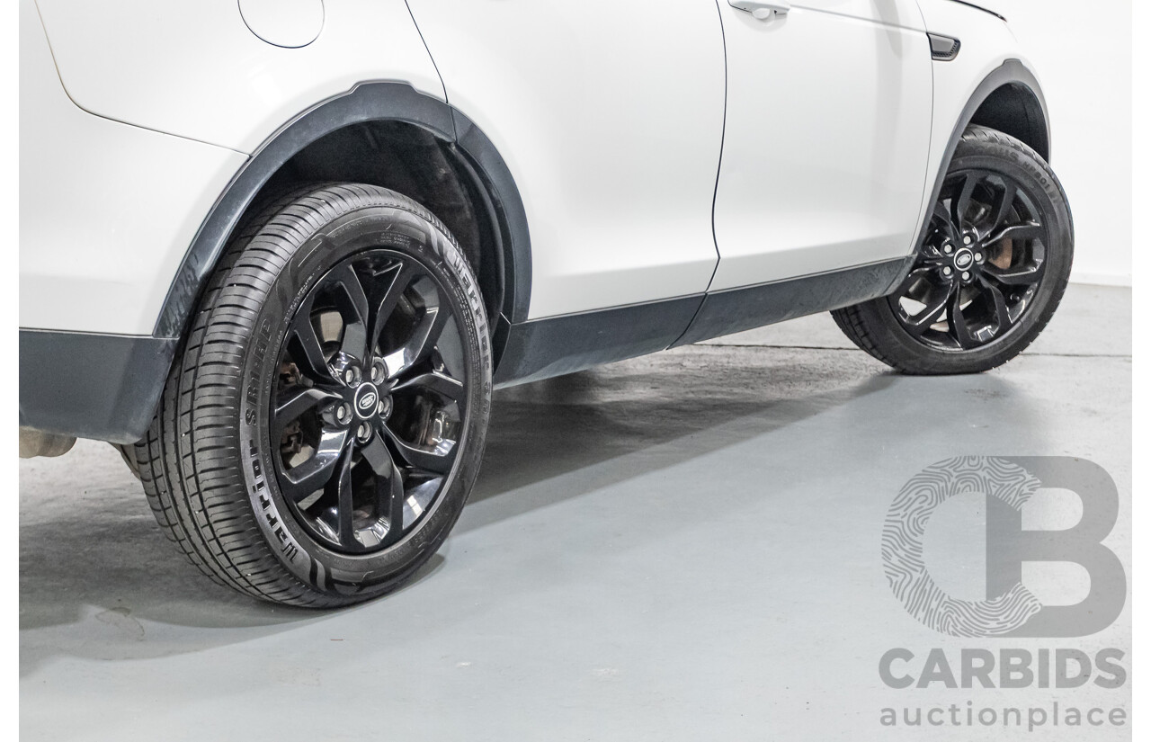 1/2018 Land Rover Discovery Sport TD4 (132kW) HSE 7 Seater (AWD) L550 MY18 4D Wagon Polaris White Turbo Diesel 2.0L