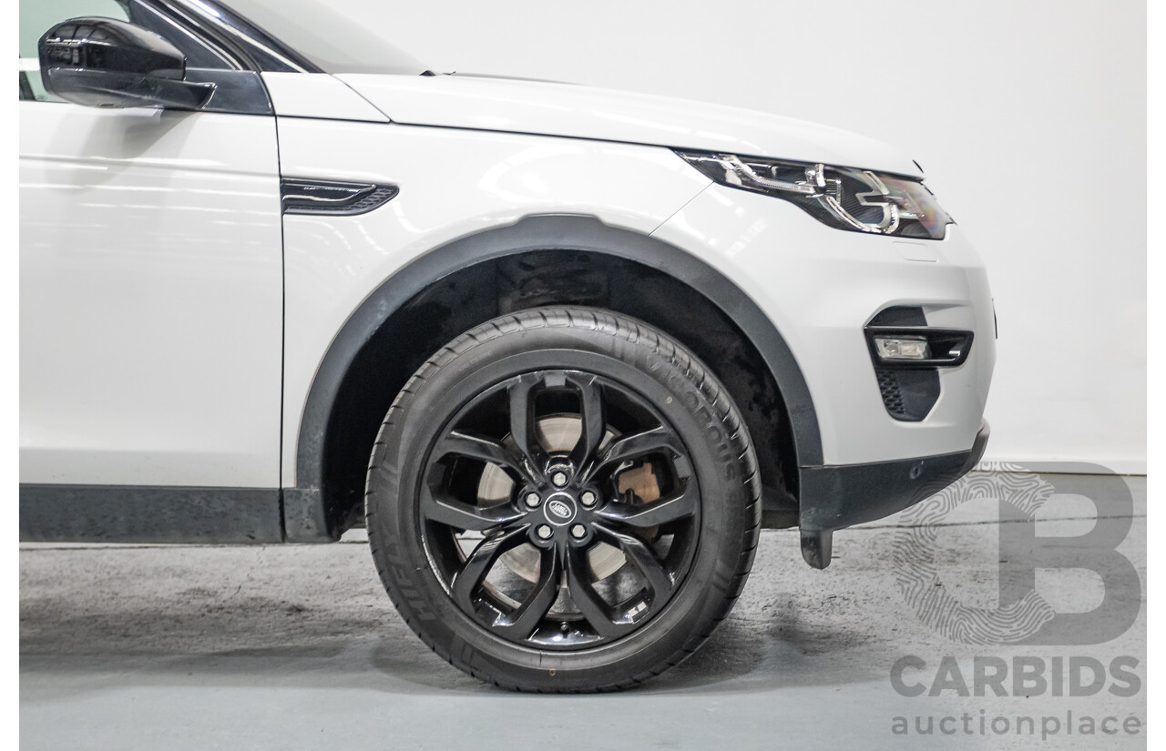 1/2018 Land Rover Discovery Sport TD4 (132kW) HSE 7 Seater (AWD) L550 MY18 4D Wagon Polaris White Turbo Diesel 2.0L