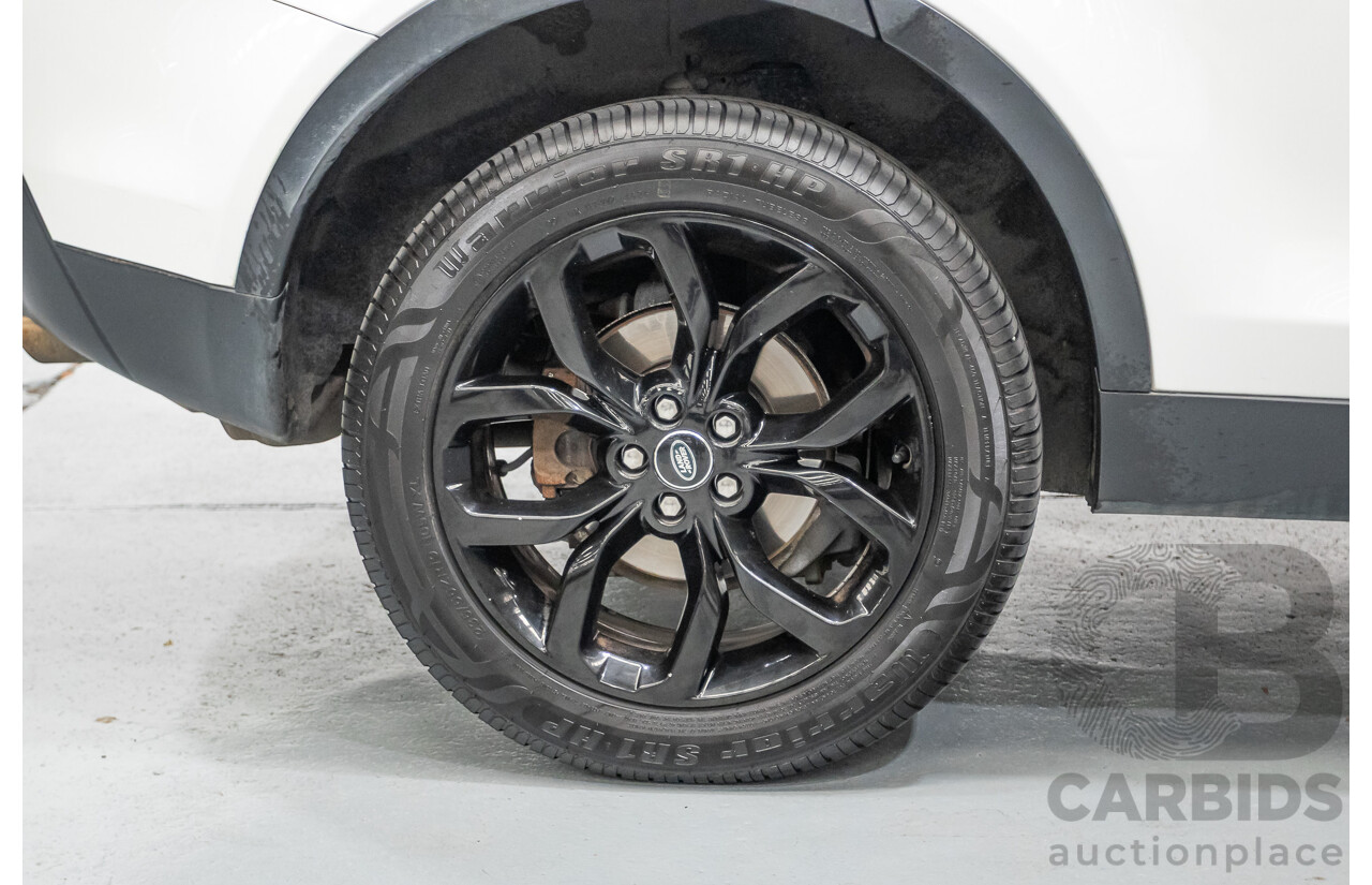 1/2018 Land Rover Discovery Sport TD4 (132kW) HSE 7 Seater (AWD) L550 MY18 4D Wagon Polaris White Turbo Diesel 2.0L