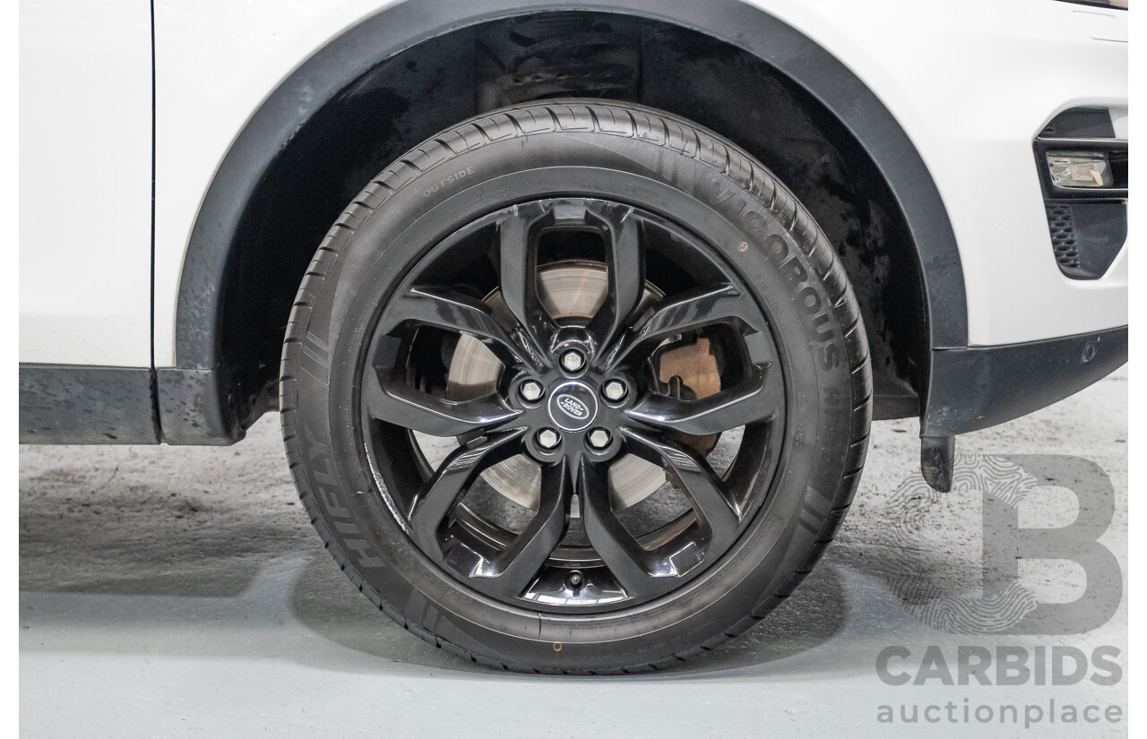 1/2018 Land Rover Discovery Sport TD4 (132kW) HSE 7 Seater (AWD) L550 MY18 4D Wagon Polaris White Turbo Diesel 2.0L