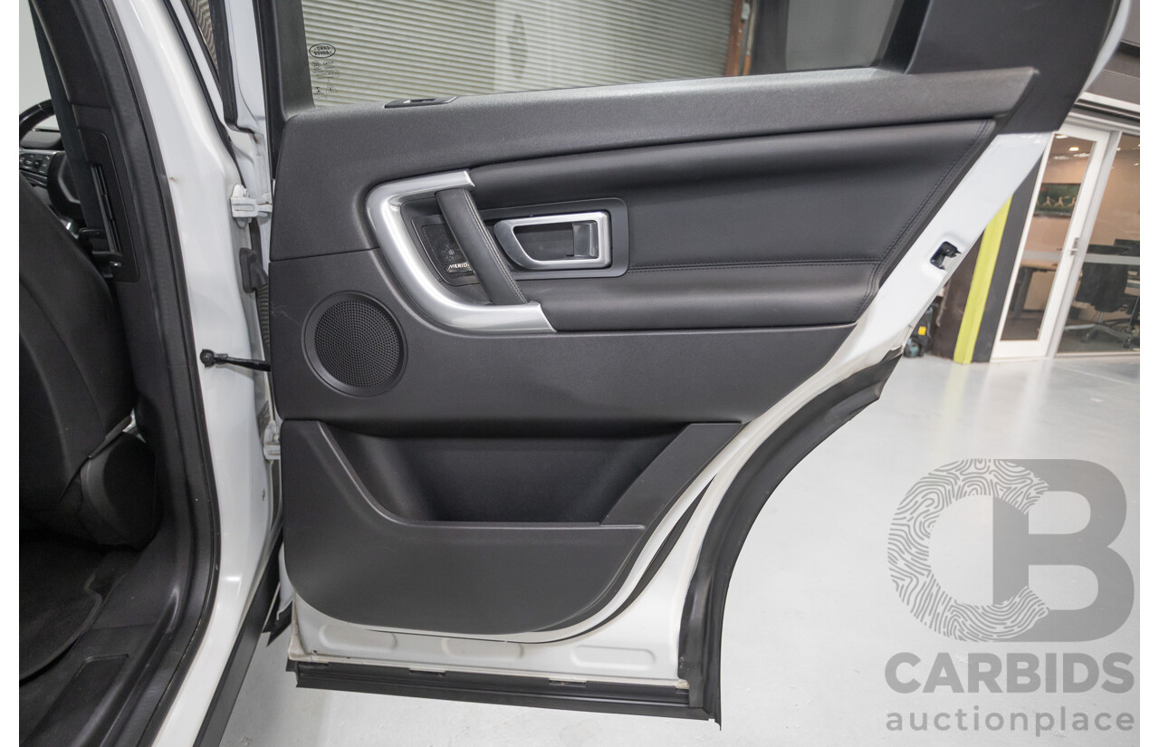 1/2018 Land Rover Discovery Sport TD4 (132kW) HSE 7 Seater (AWD) L550 MY18 4D Wagon Polaris White Turbo Diesel 2.0L