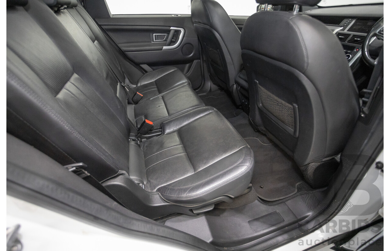 1/2018 Land Rover Discovery Sport TD4 (132kW) HSE 7 Seater (AWD) L550 MY18 4D Wagon Polaris White Turbo Diesel 2.0L