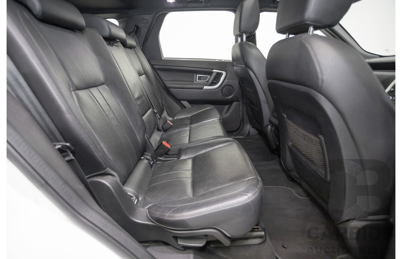 1/2018 Land Rover Discovery Sport TD4 (132kW) HSE 7 Seater (AWD) L550 MY18 4D Wagon Polaris White Turbo Diesel 2.0L