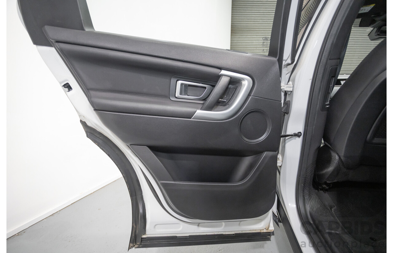 1/2018 Land Rover Discovery Sport TD4 (132kW) HSE 7 Seater (AWD) L550 MY18 4D Wagon Polaris White Turbo Diesel 2.0L