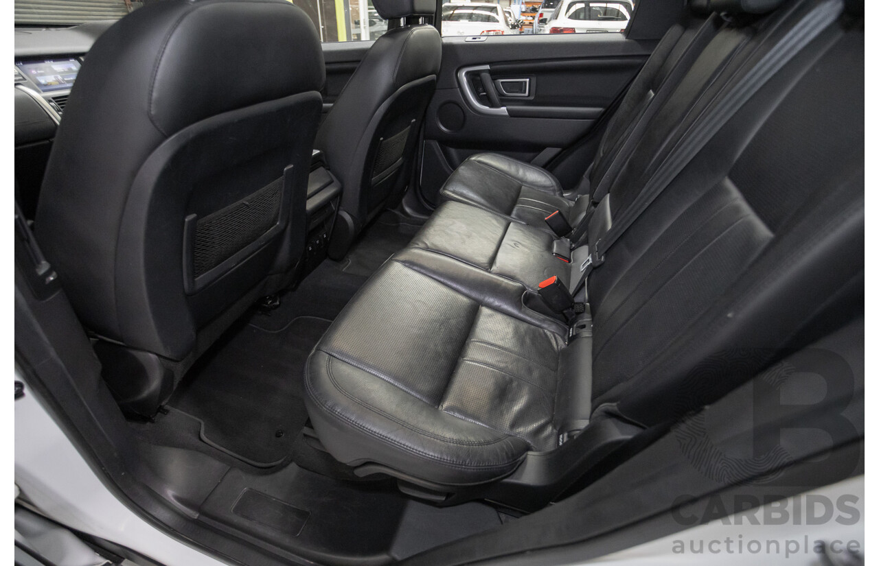 1/2018 Land Rover Discovery Sport TD4 (132kW) HSE 7 Seater (AWD) L550 MY18 4D Wagon Polaris White Turbo Diesel 2.0L