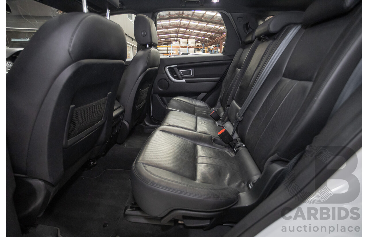 1/2018 Land Rover Discovery Sport TD4 (132kW) HSE 7 Seater (AWD) L550 MY18 4D Wagon Polaris White Turbo Diesel 2.0L