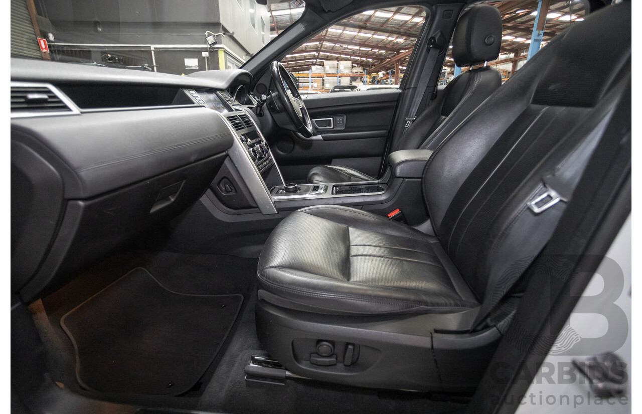 1/2018 Land Rover Discovery Sport TD4 (132kW) HSE 7 Seater (AWD) L550 MY18 4D Wagon Polaris White Turbo Diesel 2.0L