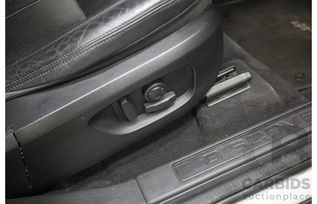 1/2018 Land Rover Discovery Sport TD4 (132kW) HSE 7 Seater (AWD) L550 MY18 4D Wagon Polaris White Turbo Diesel 2.0L